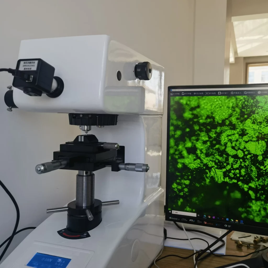 Hardness and quality inspection of concrete nails