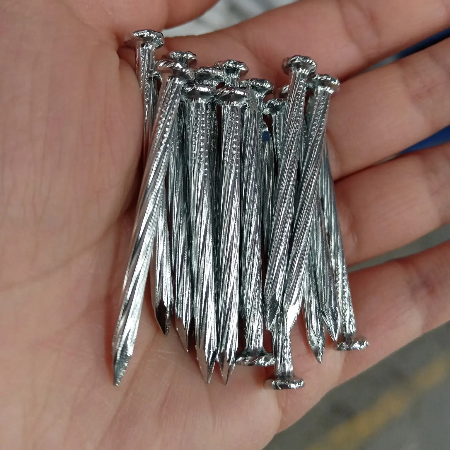 concrete nails spiral