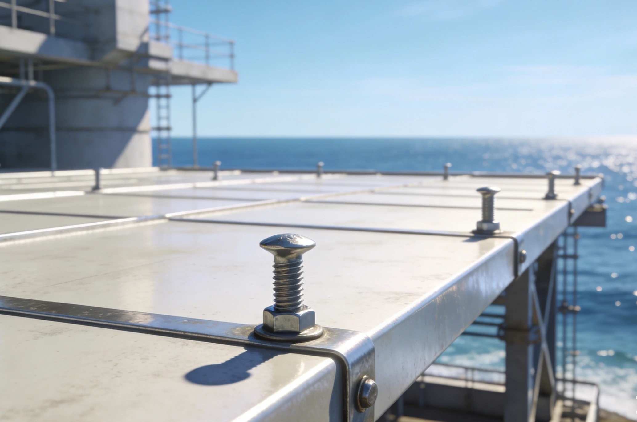 How Do Surface Coatings Protect Roofing Screws from Extreme Coastal Weather