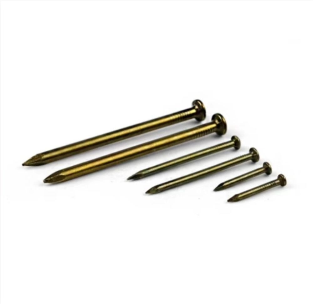 Concrete nails smooth shank