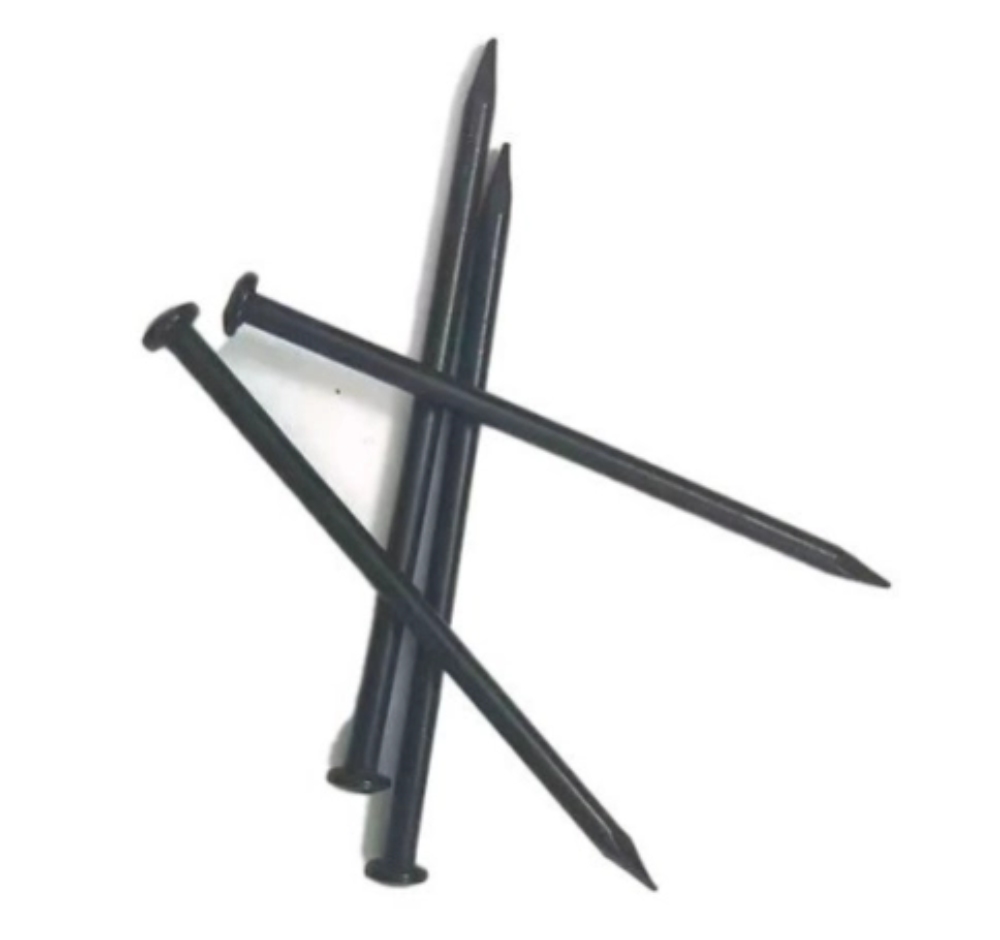 Concrete nails smooth shank